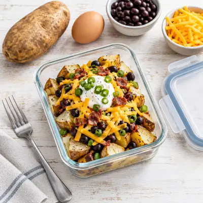 Loaded Baked Potato Bowl