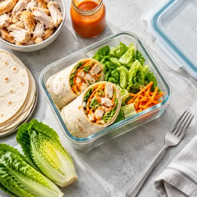 Buffalo Chicken Wrap Box