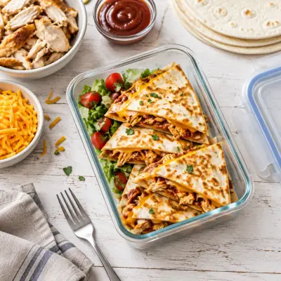 BBQ Chicken Quesadilla Box