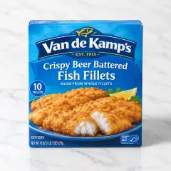 Van de Kamp's Crispy Beer Battered Fish Fillets, 10 ct (Frozen)