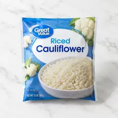Great Value Riced Cauliflower, 12 oz (Frozen)