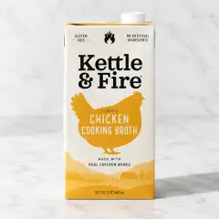 Kettle & Fire Chicken Cooking Broth, 32 oz