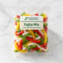 Freshness Guaranteed Fajita Mix (sliced peppers and onions), 8 oz