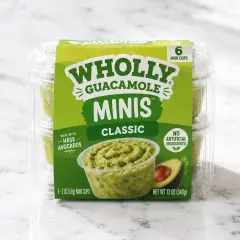 Wholly Guacamole Minis Classic, 6 x 2 oz