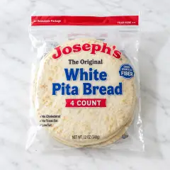 Joseph's Original White Pita Bread, 4 ct