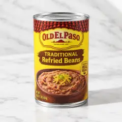 Old El Paso Traditional Refried Beans, 16 oz can