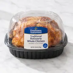 Freshness Guaranteed Traditional Rotisserie Whole Chicken, 2.25 lb (hot)
