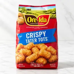 Ore-Ida Crispy Tater Tots, 32 oz (Frozen)