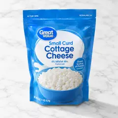Great Value Small Curd Cottage Cheese, 16 oz
