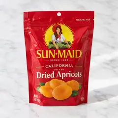 Sun-Maid California Pitted Dried Apricots, Dried Fruit Snack, 4 oz Bag