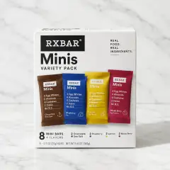 RXBAR Minis Variety Pack, 8 bars