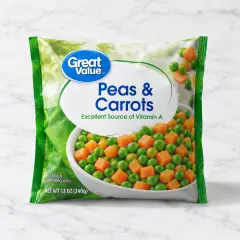 Great Value Peas & Carrots, 12 oz (Frozen)