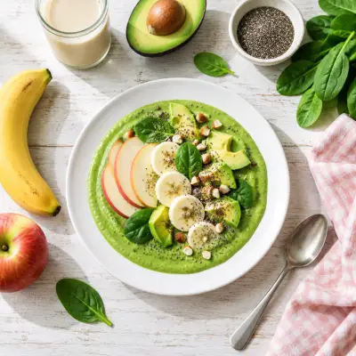Apple Avocado Green Smoothie