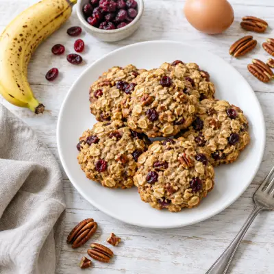 Cranberry Pecan Breakfast Cookies