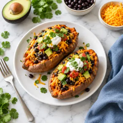Stuffed Mexican Sweet Potatoes