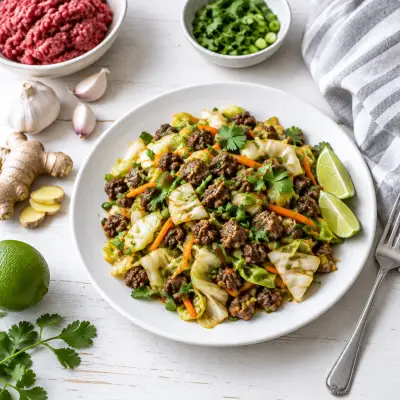 Weeknight Beef & Cabbage Stir Up